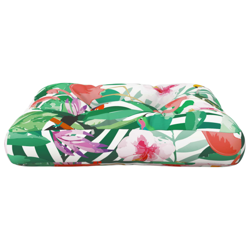 Palettenkissen Mehrfarbig 50x50x12 cm Stoff