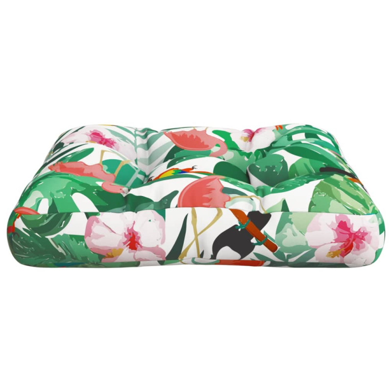 Palettenkissen Mehrfarbig 50x50x12 cm Stoff