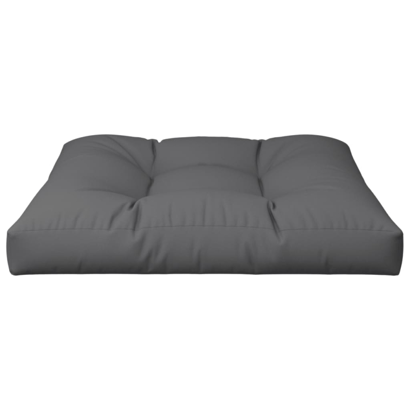 Palettenkissen Grau 80x80x12 cm Stoff