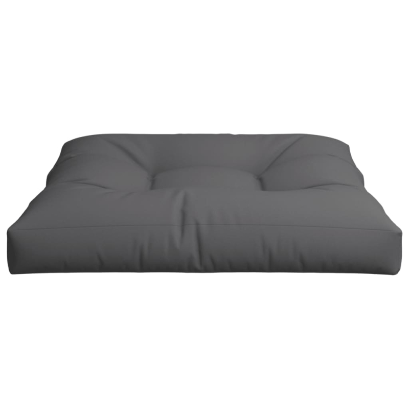 Palettenkissen Grau 80x80x12 cm Stoff