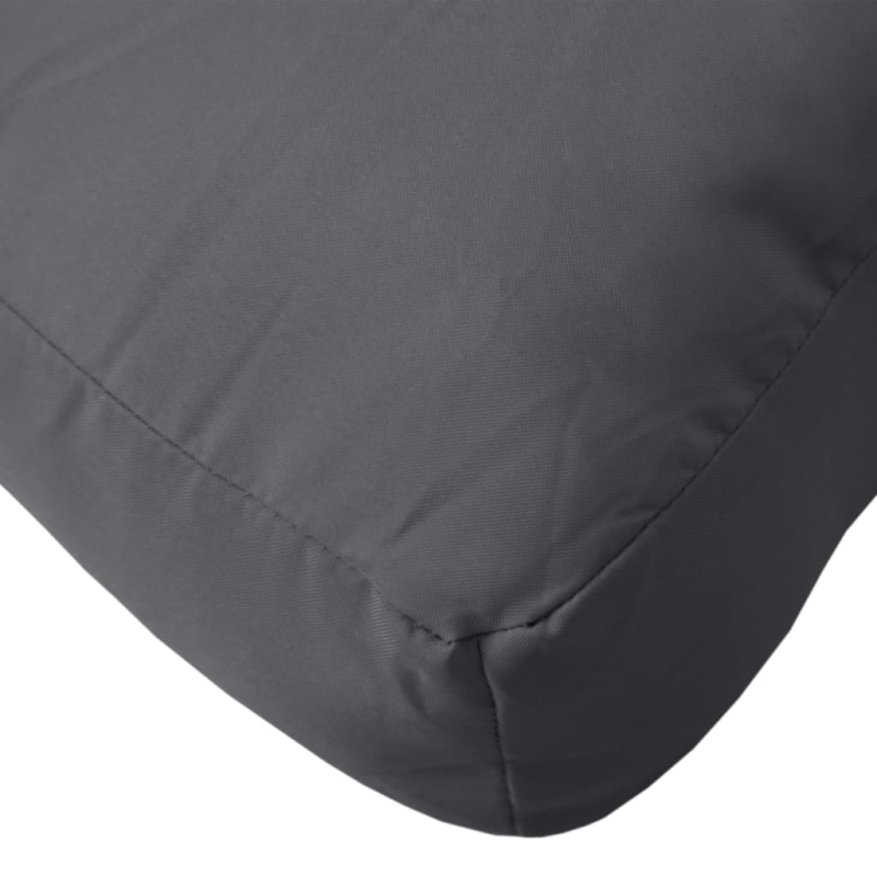 Palettenkissen Grau 80x80x12 cm Stoff