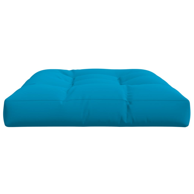 Palettenkissen Blau 120x80x12 cm Stoff