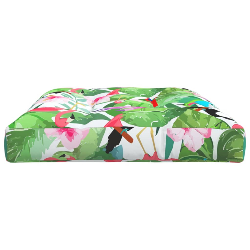 Palettenkissen Mehrfarbig 120x80x12 cm Stoff