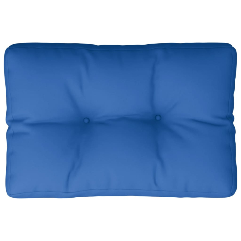 Palettenkissen Königsblau 60x40x12 cm Stoff
