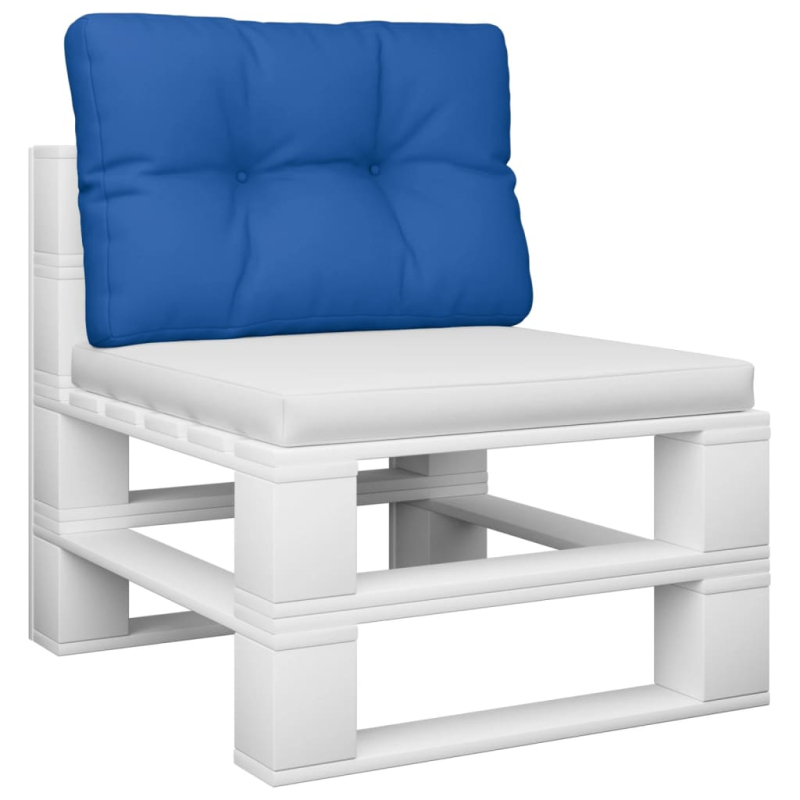 Palettenkissen Königsblau 60x40x12 cm Stoff