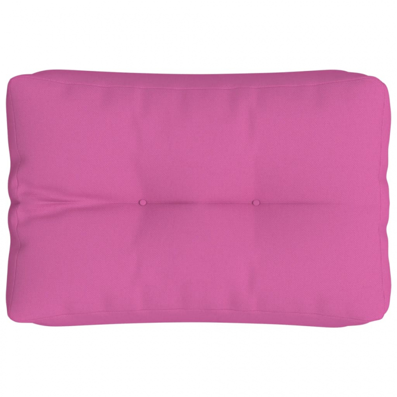 Palettenkissen Rosa 60x40x12 cm Stoff