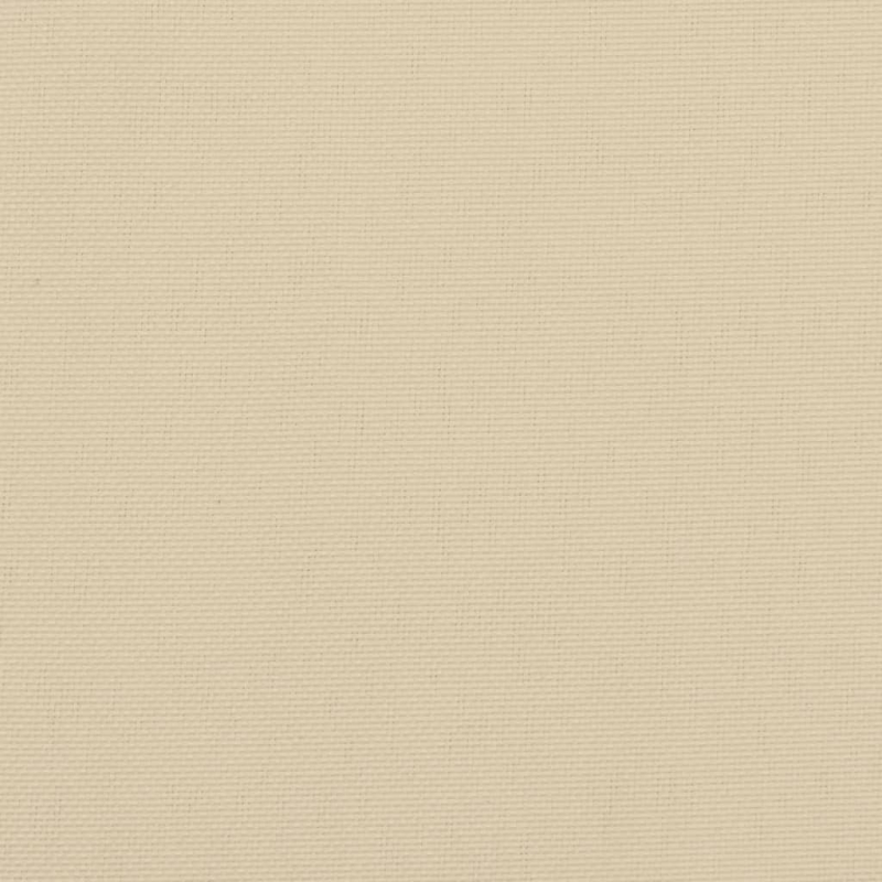 Palettenkissen Beige 120x40x12 cm Stoff