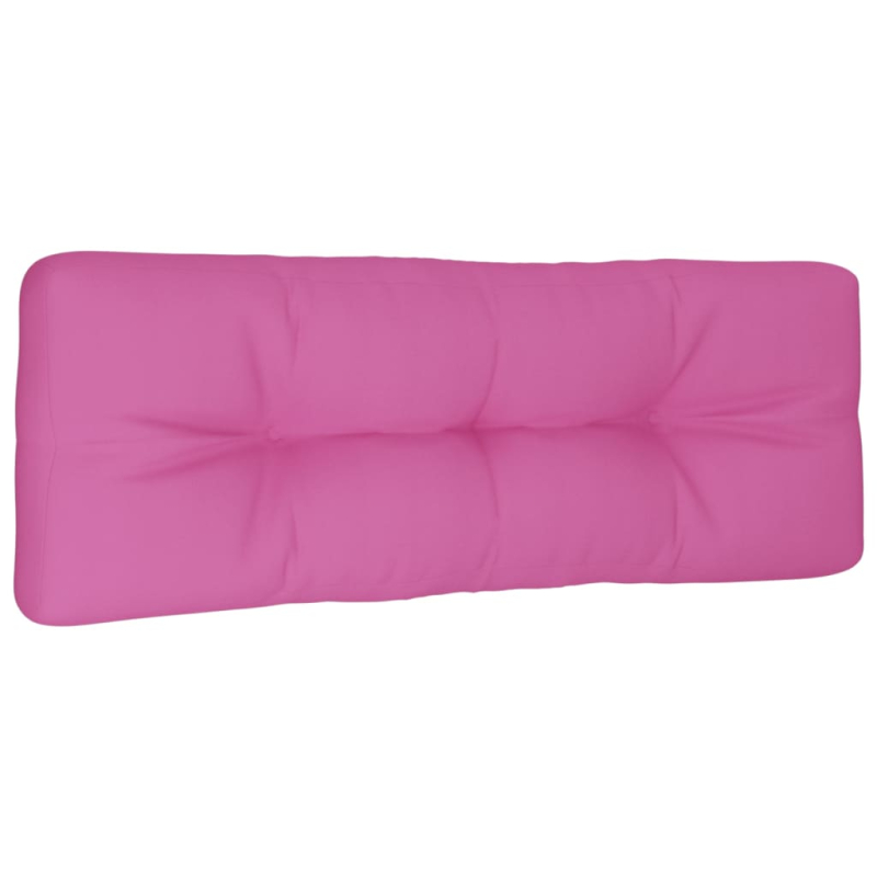 Palettenkissen Rosa 120x40x12 cm Stoff