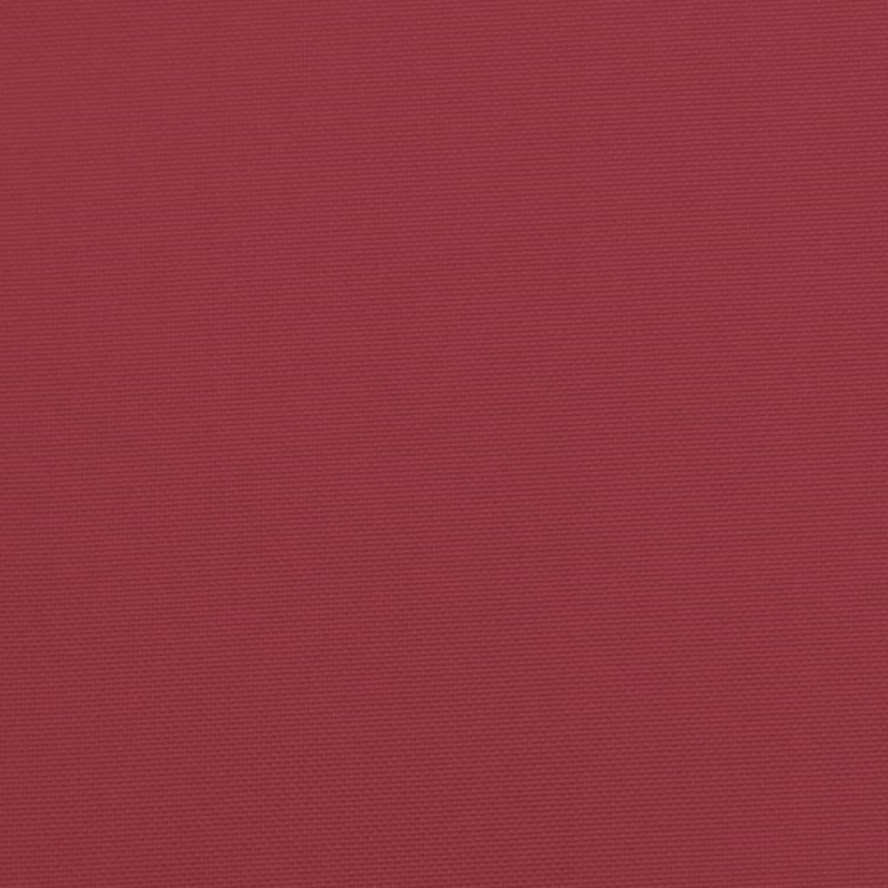 Palettenkissen 2-tlg. Weinrot Stoff