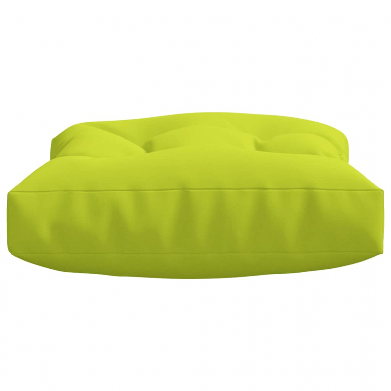 Palettenkissen 2-tlg. Knallgrün Stoff