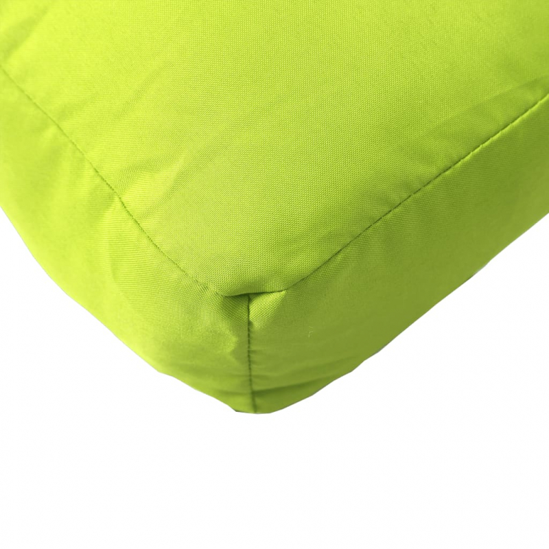Palettenkissen 2-tlg. Knallgrün Stoff