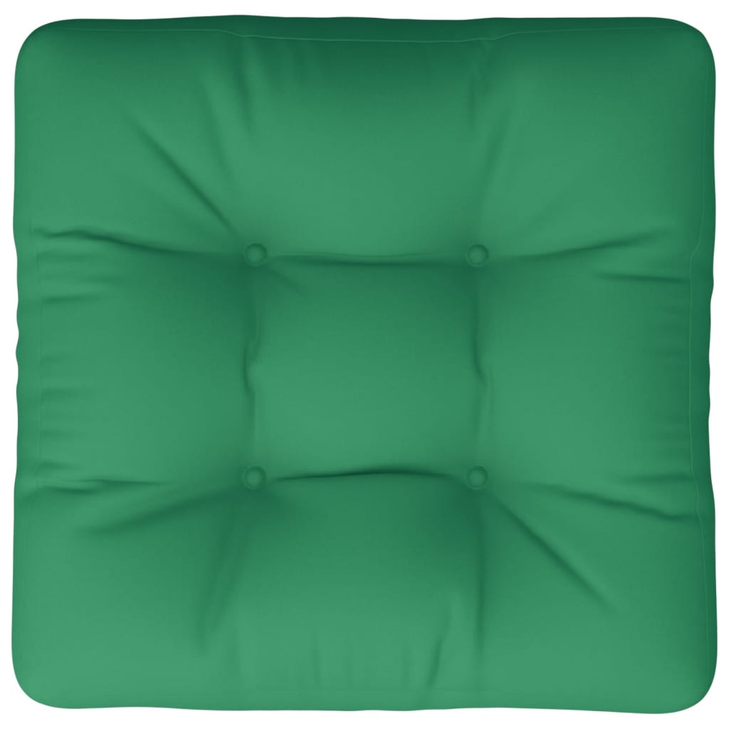 Palettenkissen Grün 58x58x10 cm Stoff