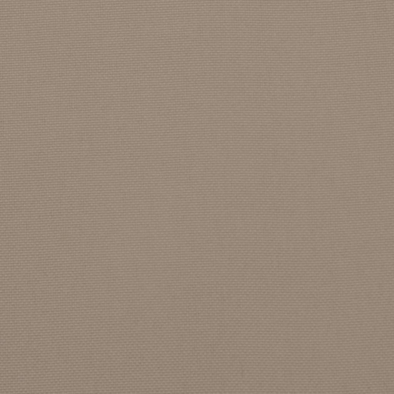 Palettenkissen Taupe 58x58x10 cm Stoff