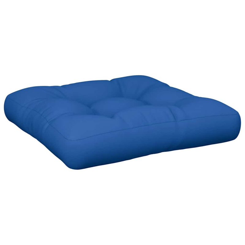 Palettenkissen Blau 58x58x10 cm Stoff