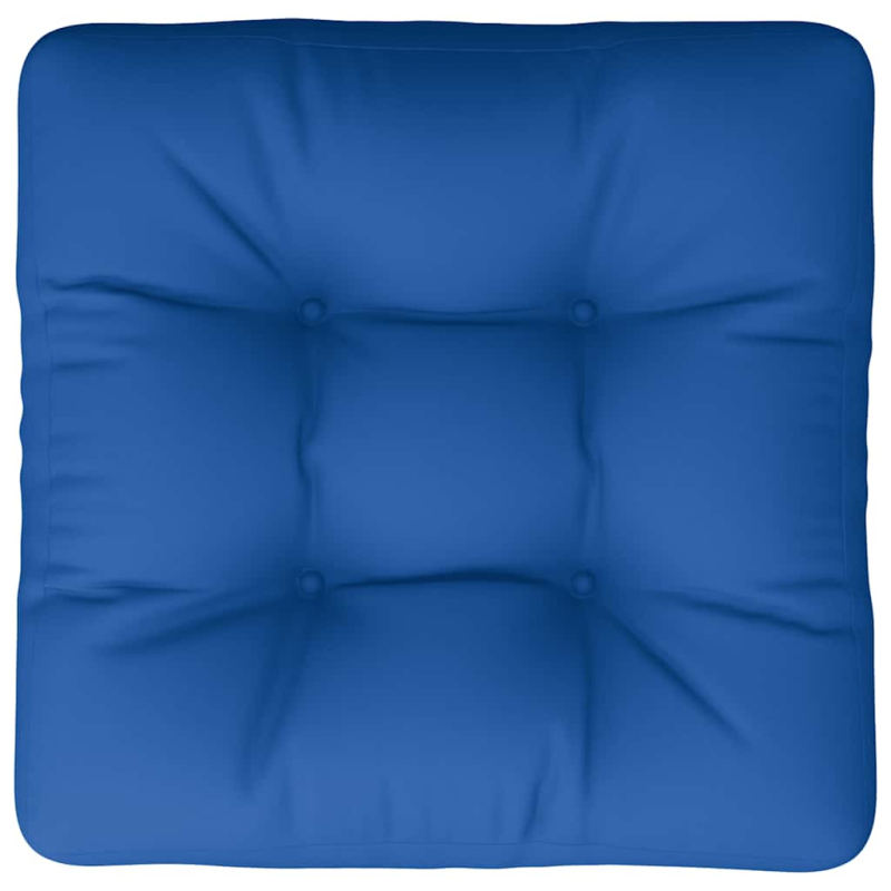 Palettenkissen Blau 58x58x10 cm Stoff