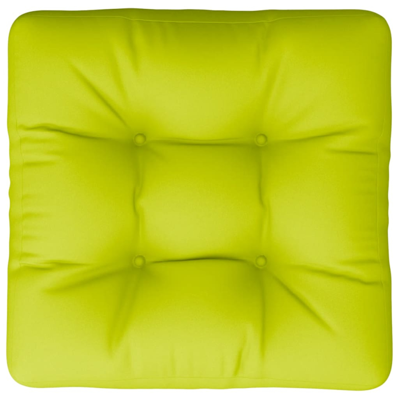 Palettenkissen Knallgrün 58x58x10 cm Stoff