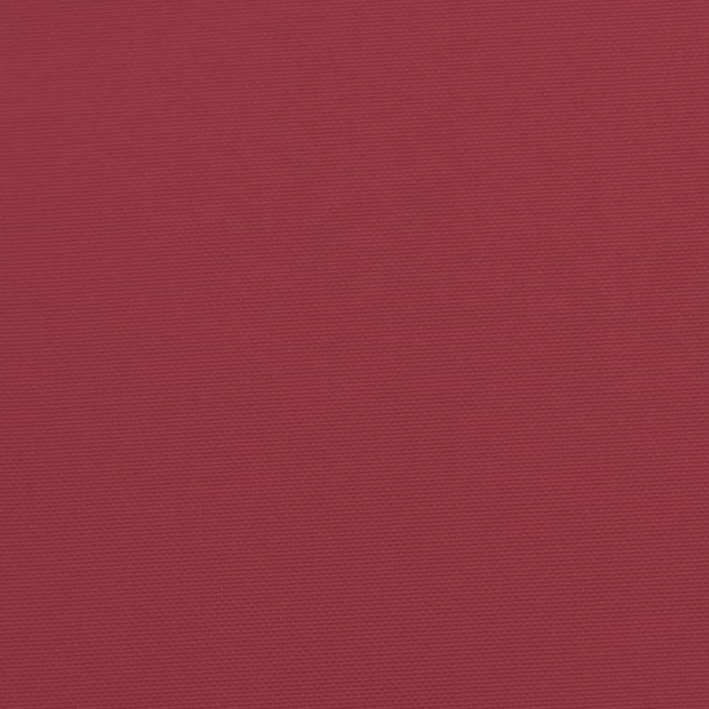 Palettenkissen 3-tlg. Weinrot Stoff