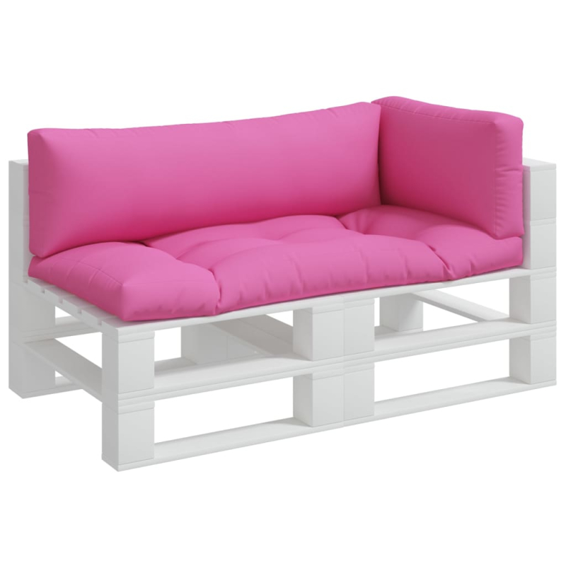Palettenkissen 3 Stk. Rosa Oxford-Gewebe