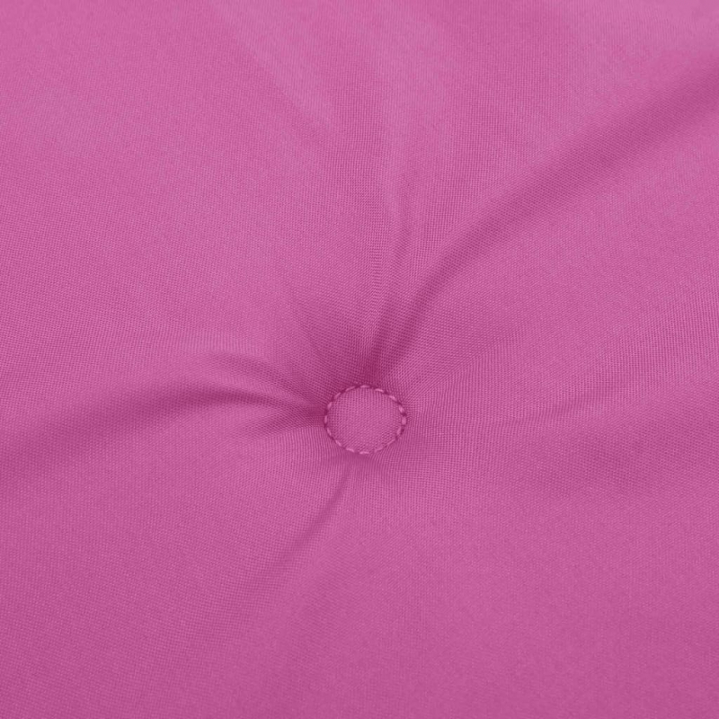 Gartenstuhl-Kissen 4 Stk. Rosa 50x50x4 cm Stoff
