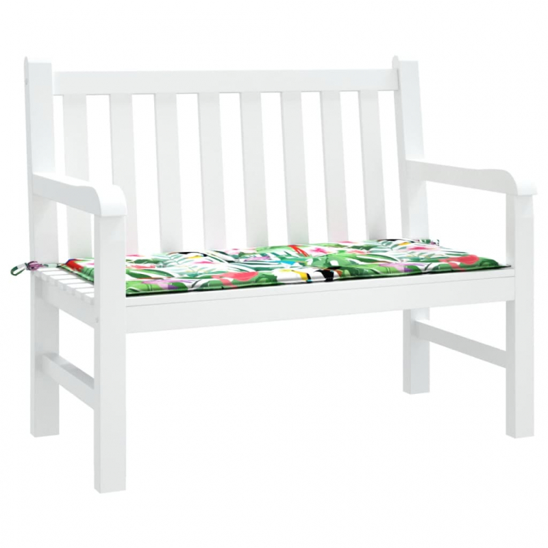 Gartenbank-Auflage Mehrfarbig 100x50x4 cm Oxford-Gewebe
