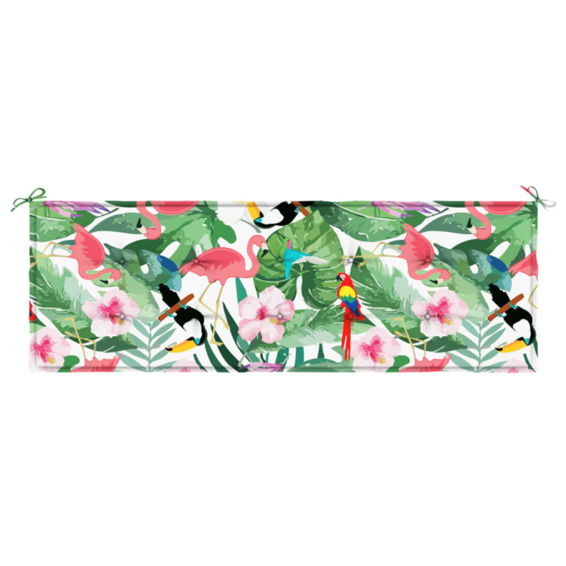 Gartenbank-Auflage Mehrfarbig 150x50x4 cm Oxford-Gewebe