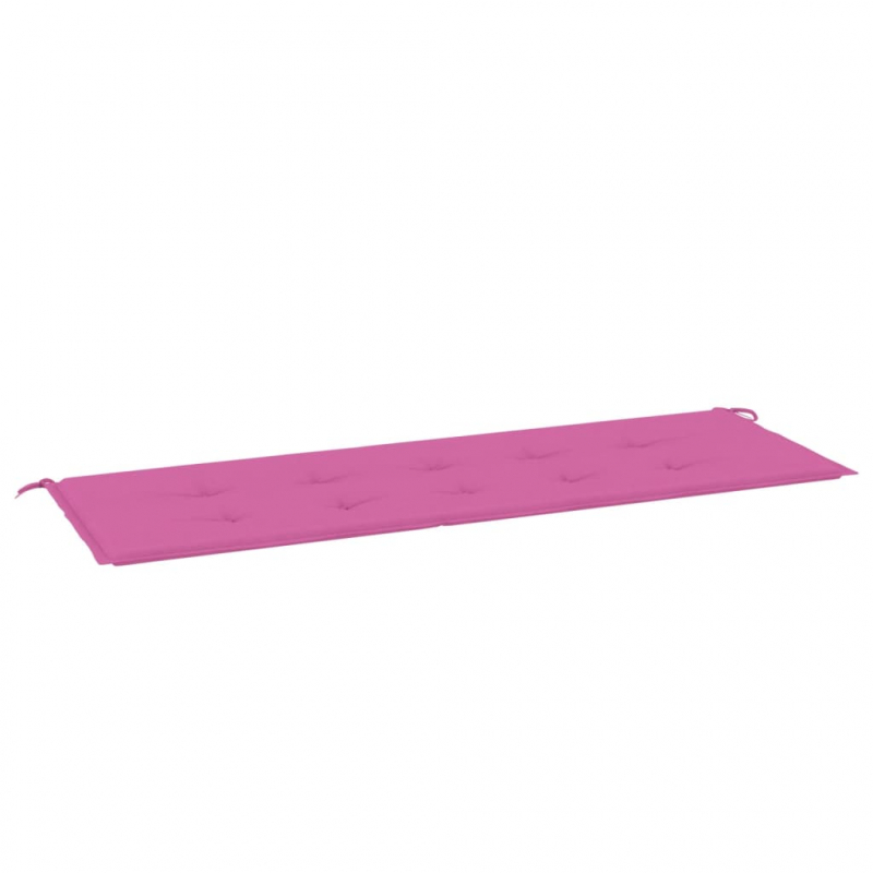 Gartenbank-Auflage Rosa 150x50x3 cm Oxford-Gewebe