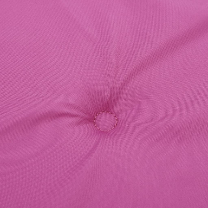 Hochlehner-Auflagen 6 Stk. Rosa Stoff