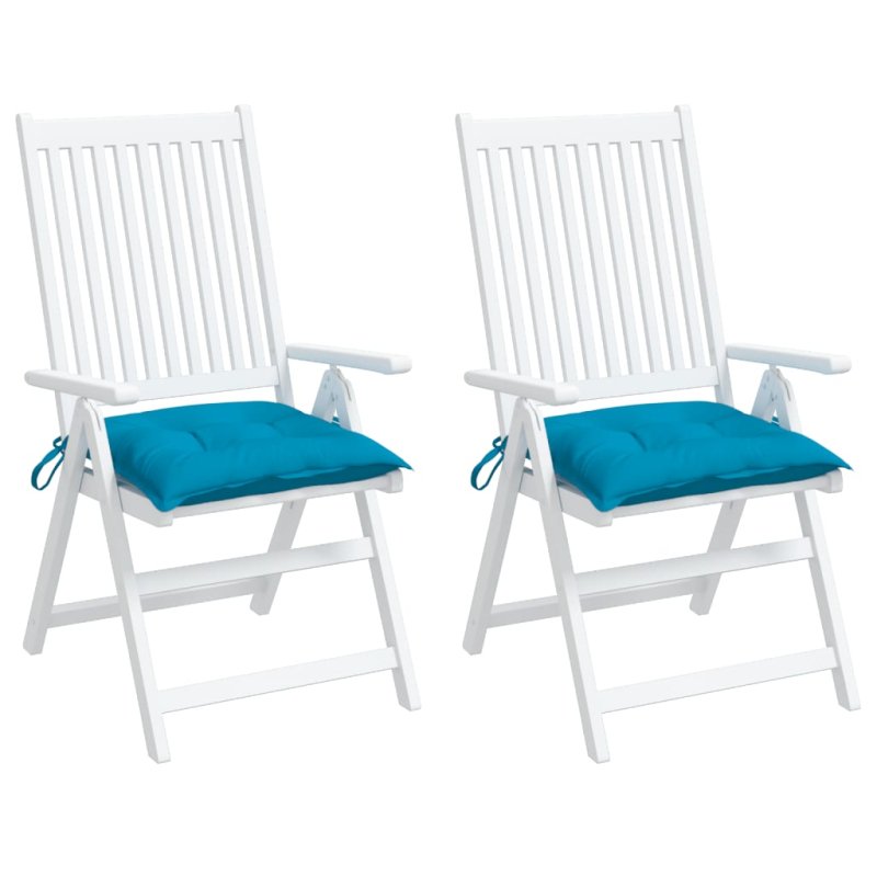 Palettenkissen 2 Stk. Hellblau 50x50x7 cm Oxford-Gewebe