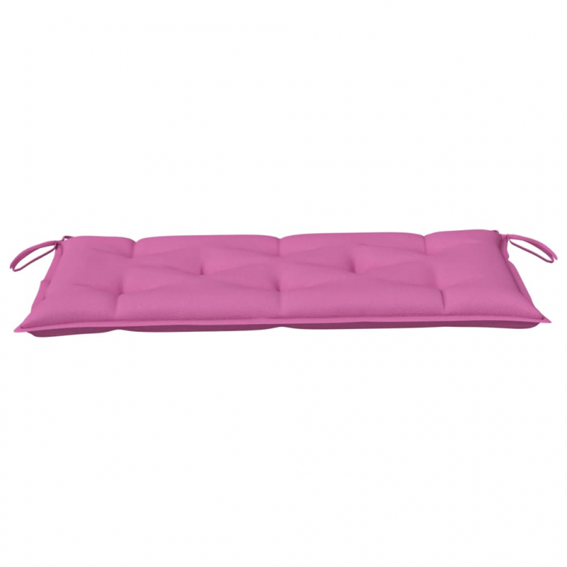 Gartenbank-Auflage Rosa 100x50x7 cm Oxford-Gewebe