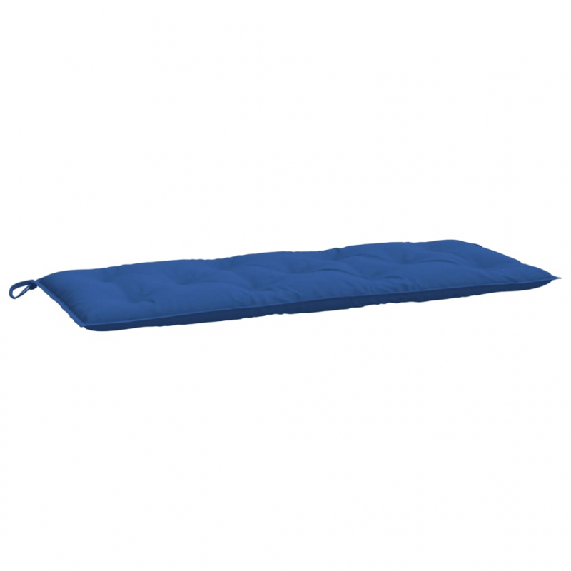 Gartenbank-Auflage Blau 120x50x7 cm Oxford-Gewebe