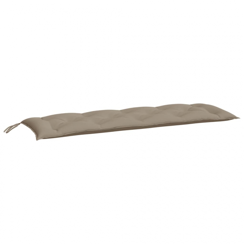 Gartenbank-Auflage Taupe 150x50x7 cm Oxford-Gewebe