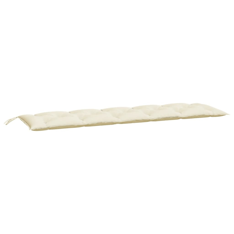 Gartenbank-Auflage Creme 180x50x7 cm Oxford-Gewebe
