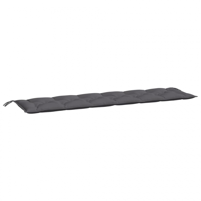 Gartenbank-Auflage Anthrazit 200x50x7 cm Oxford-Gewebe