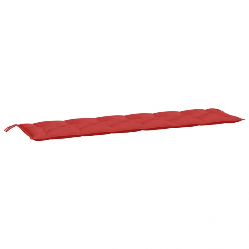 Gartenbank-Auflage Rot 200x50x7 cm Oxford-Gewebe