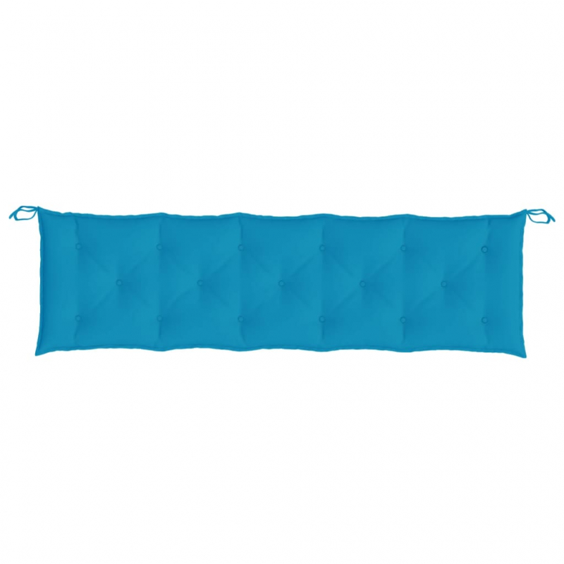 Gartenbank-Auflagen 2 Stk. Hellblau 180x50x7 cm Oxford-Gewebe