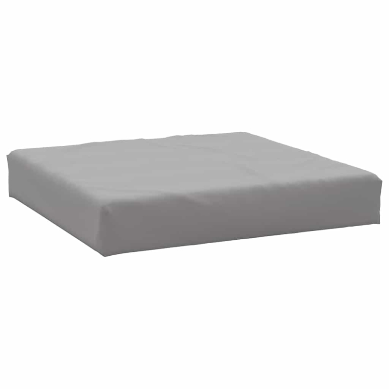 Palettenkissen 3-tlg. Grau Oxford-Gewebe