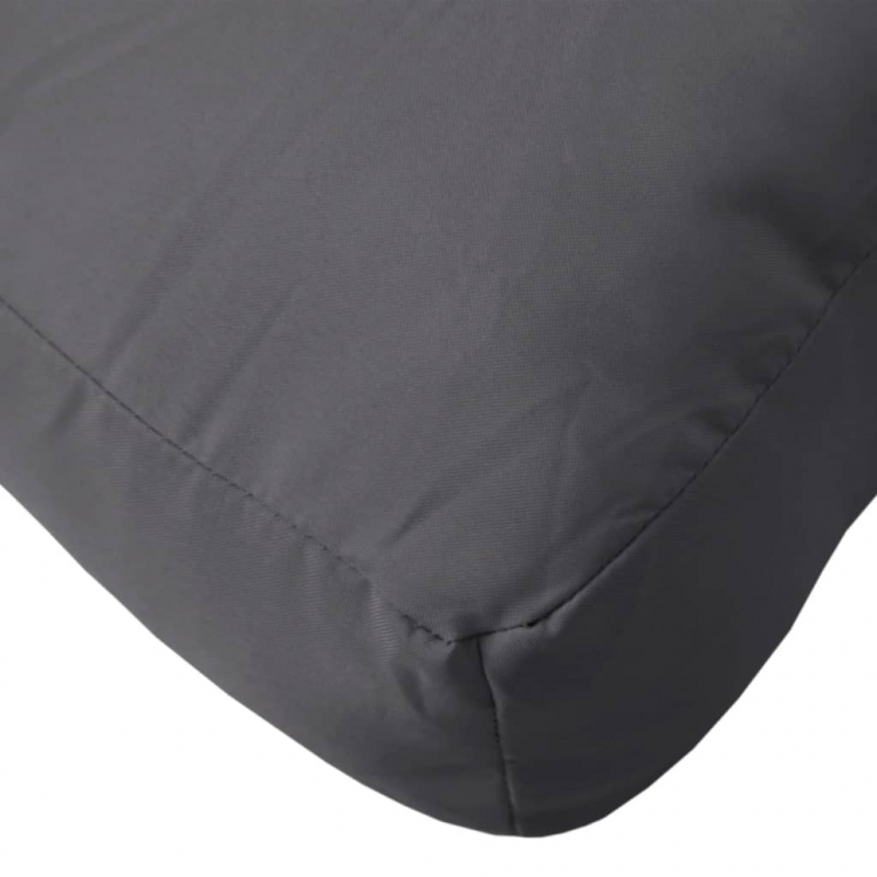 Palettenkissen Anthrazit 60x60x9,5 cm Oxford-Gewebe