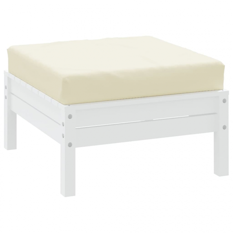 Palettenkissen Creme 60x60x9,5 cm Oxford-Gewebe