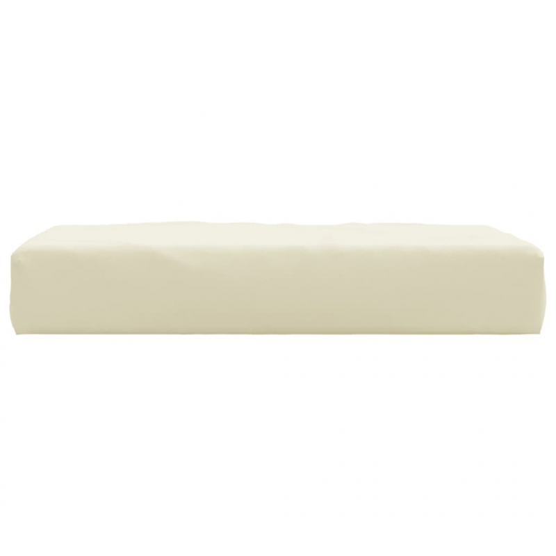 Palettenkissen Creme 60x60x9,5 cm Oxford-Gewebe