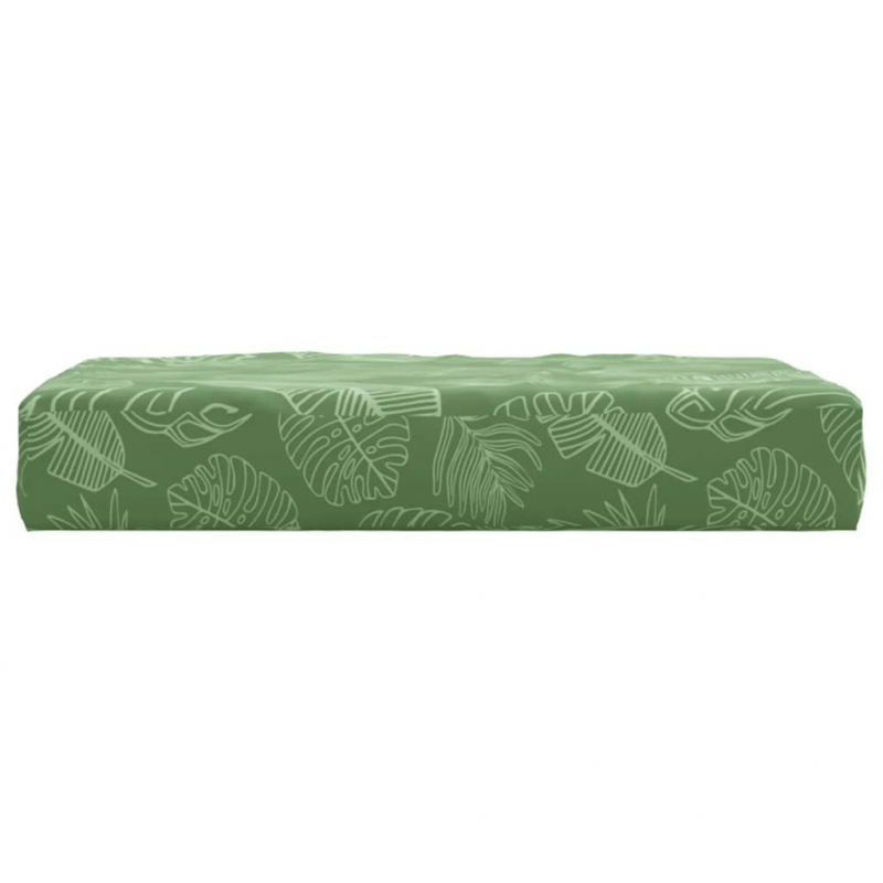 Palettenkissen Blattmuster 60x60x8 cm Oxford-Gewebe
