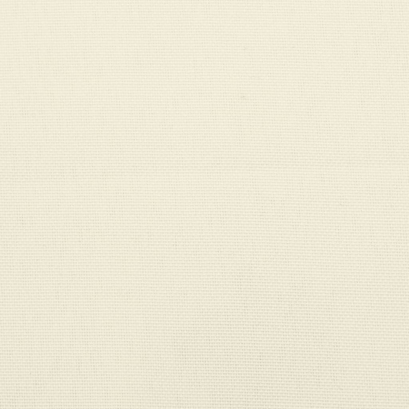 Gartenbank-Auflage Cremeweiß 110x50x7 cm Oxford-Gewebe