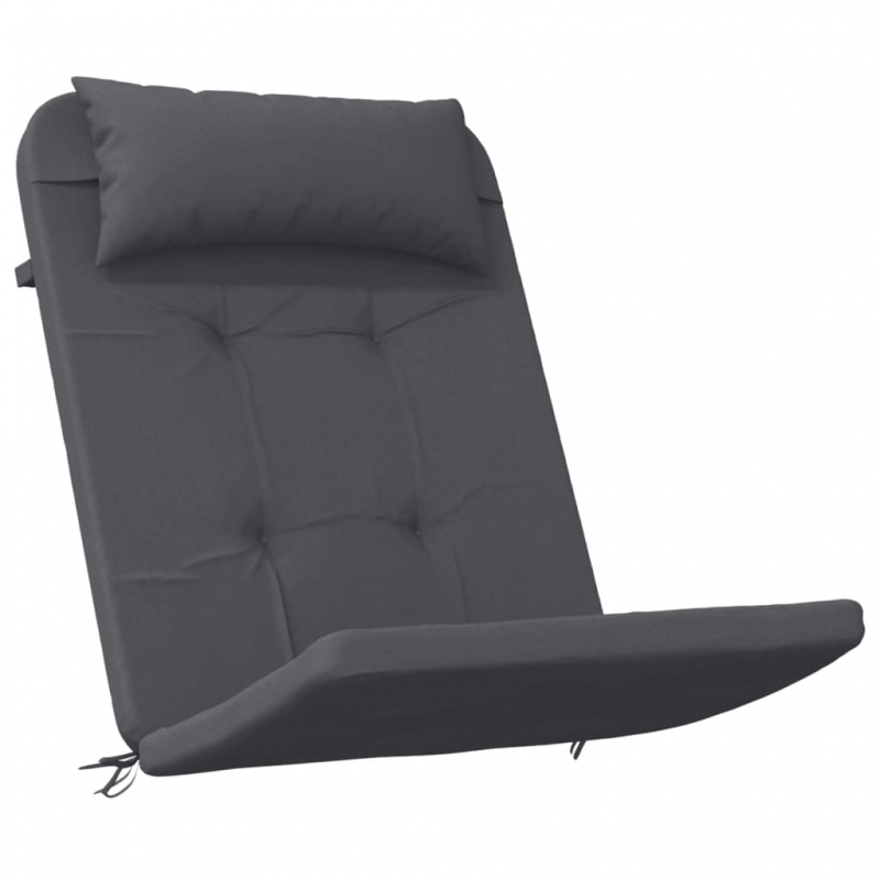 Adirondack-Auflagen 2 Stk. Anthrazit Oxford-Gewebe