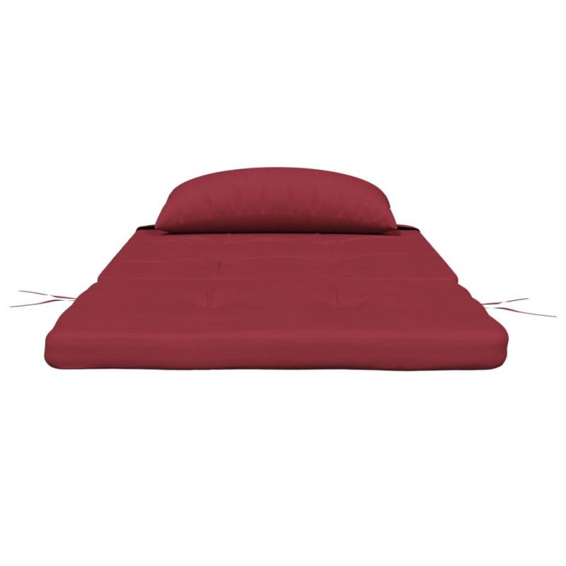 Adirondack-Auflagen 2 Stk. Weinrot Oxford-Gewebe