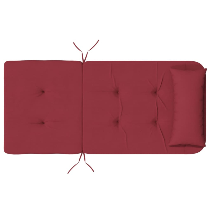 Adirondack-Auflagen 2 Stk. Weinrot Oxford-Gewebe