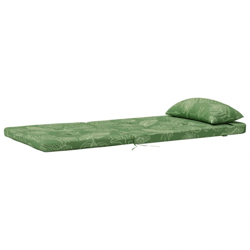 Adirondack-Auflagen 2 Stk. Blattmuster Oxford-Gewebe