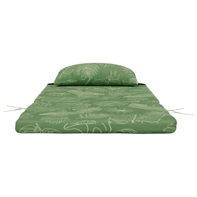 Adirondack-Auflagen 2 Stk. Blattmuster Oxford-Gewebe