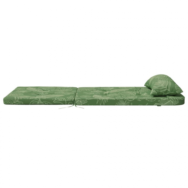 Adirondack-Auflagen 2 Stk. Blattmuster Oxford-Gewebe