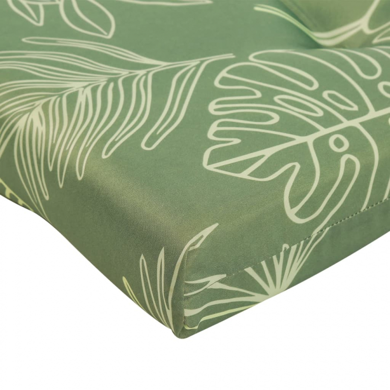 Adirondack-Auflagen 2 Stk. Blattmuster Oxford-Gewebe