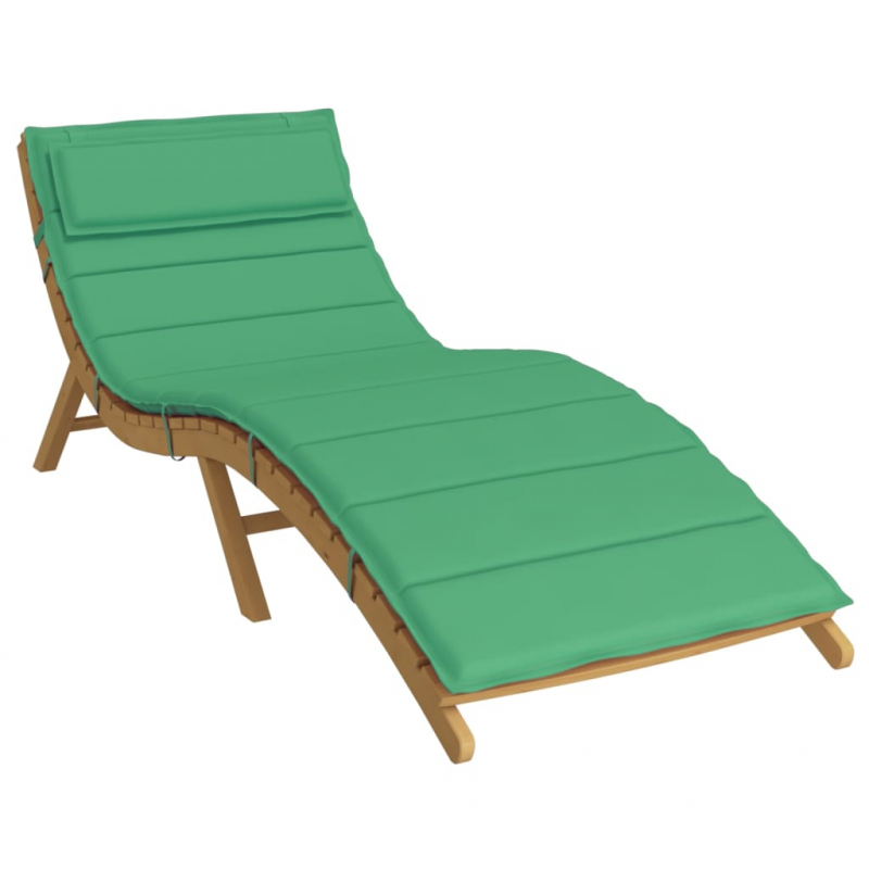 Sonnenliegen-Auflage Grün 180x60x4 cm Oxford-Gewebe