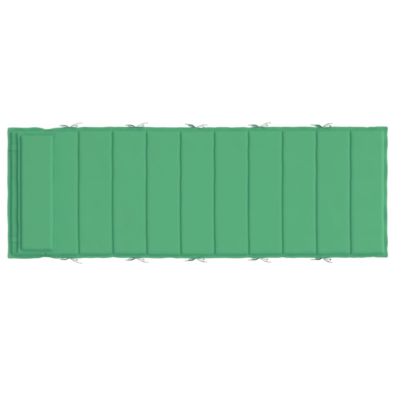 Sonnenliegen-Auflage Grün 180x60x4 cm Oxford-Gewebe